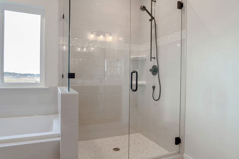 Elegant Shower with Frameless Glass